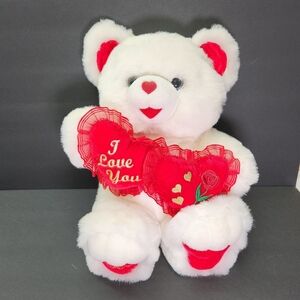Vtg 2000 Teddy Bear "I Love You" 20 "